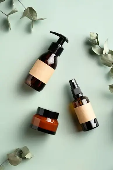 Maquete de branding de produtos cosméticos SPA.