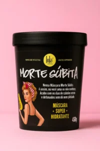 máscara de cabelo morte súbita